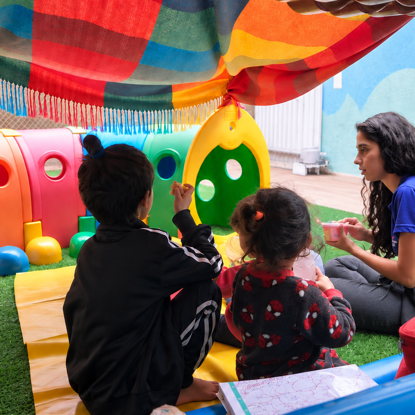 Cuidado infantil na Amo Minha Babá